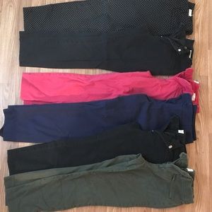 6 pairs of dress pants. All size 4.